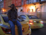 Toffe taxichauffeur