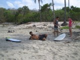 Surfles met sexy beachoy