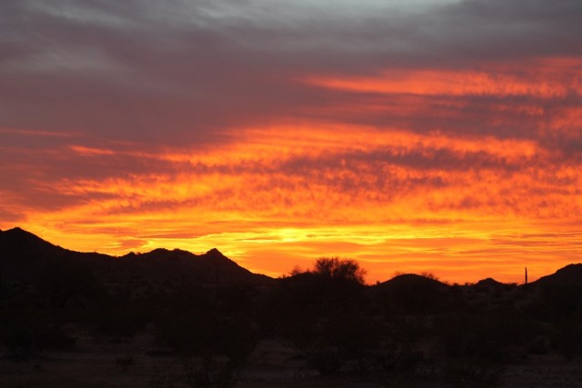 zonsondergang