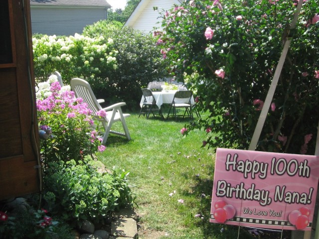 Nana's 100 birthday