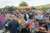 friday night at the beach; close to Aio Wira Retreat Centre