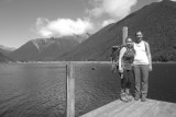 Walking around Lake Rotoiti
