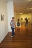 At the art gallery