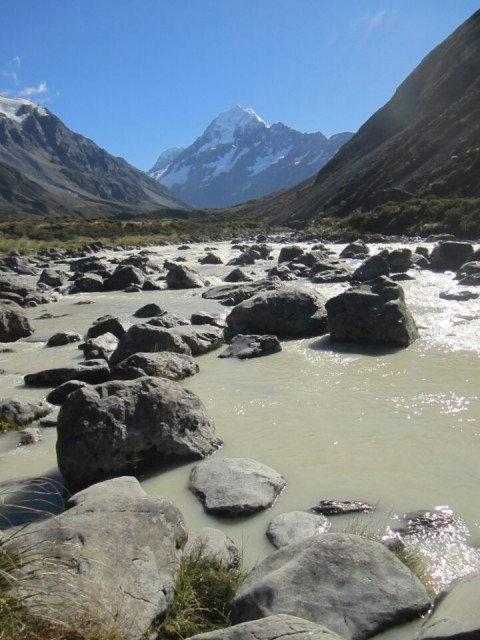 Tramping in Mount Cook National Park