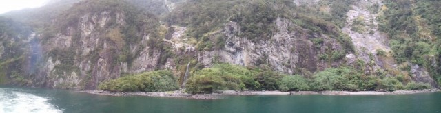 Boat trip; unfortunate the weather was not at its best