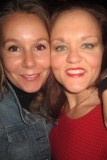 My auntie Caroline and me