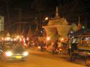 Busy street in Vientiane