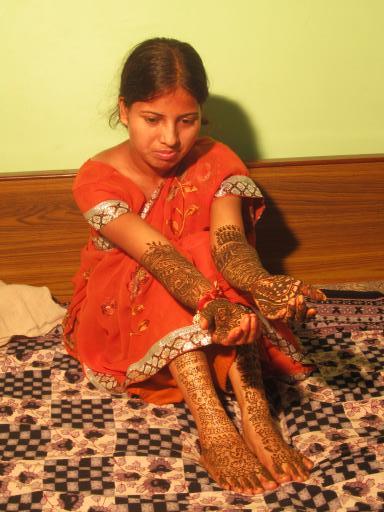 Henna feest | Foto | The end of a beautiful journey