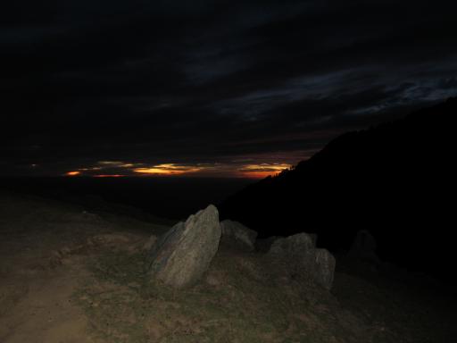 Triund at night