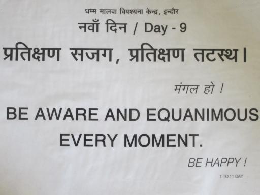 Vipassana cursus