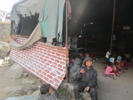 De oude school tent