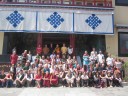 Group photo of the course attendants (around 100 people)