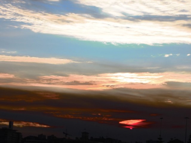Sundown at Bondi Beach