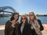 On a ferry to Cockatoo Island