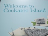 On the island itself