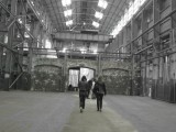 There was an art exhibition on cockatoo island