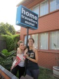 My goodbye party at Home Travellers Motel