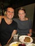 My housemates at our last dinner together