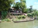 Huis in de Mekong-delta