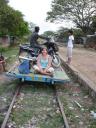 Bamboo train