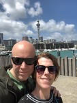 Uitzicht op Auckland