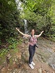 Het is zooooo warm, je zou bijna onder de waterval gaan staan