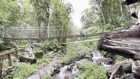De pipeline trail in Boquete
