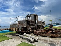 Locomotief in Colon