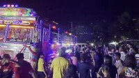 Disco op het strand van Negombo