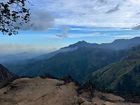 Op de top van Little Adam's Peak I