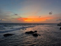 Prachtige zonsondergang Galle II
