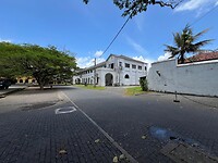 Stille straten in Galle