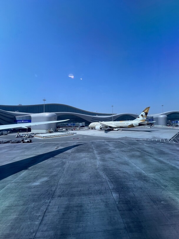 Vliegveld Abu Dhabi