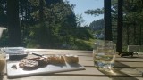 wijn en kaas op de farm