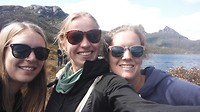 Roadtrip girls at Cradle mountain