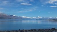 Lake pukaki and mt cook