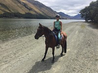 Riding at Mavora.