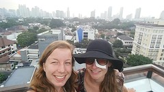 Rooftop + eye infection selfie