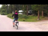 De RV campground in Lake Louise, Canada