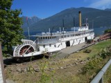De S.S.Moyie in Kaslo