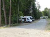 Camping Coachman onze 2e plek in Nakusp