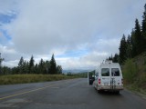 Onderweg in het Wells Gray National Park