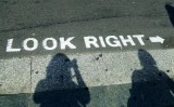 Look right