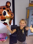 Een luipaardenballon