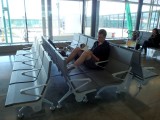 Nested in Madrid Airport
