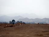View from Pachacamac ruines