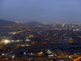 Lima at night from Cristoffel Mountain
