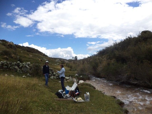 Fieldwork with Raúl