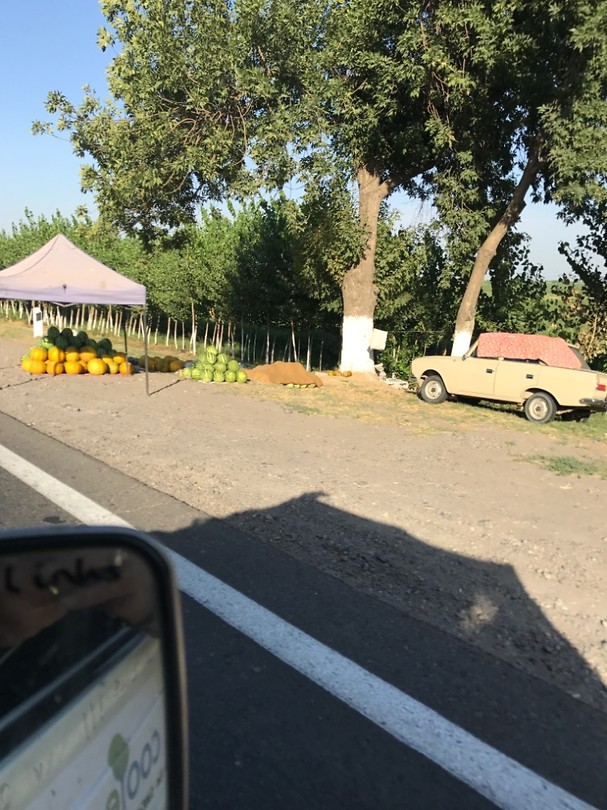 Verkoop langs de weg