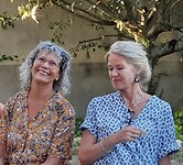 Vlnr Lilian en Annemieke
